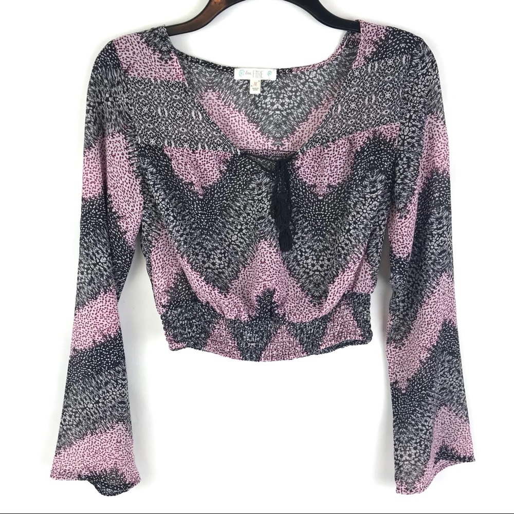 Sheer Crop Top